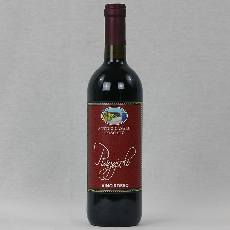 Poggiolo Red Wine Bottle